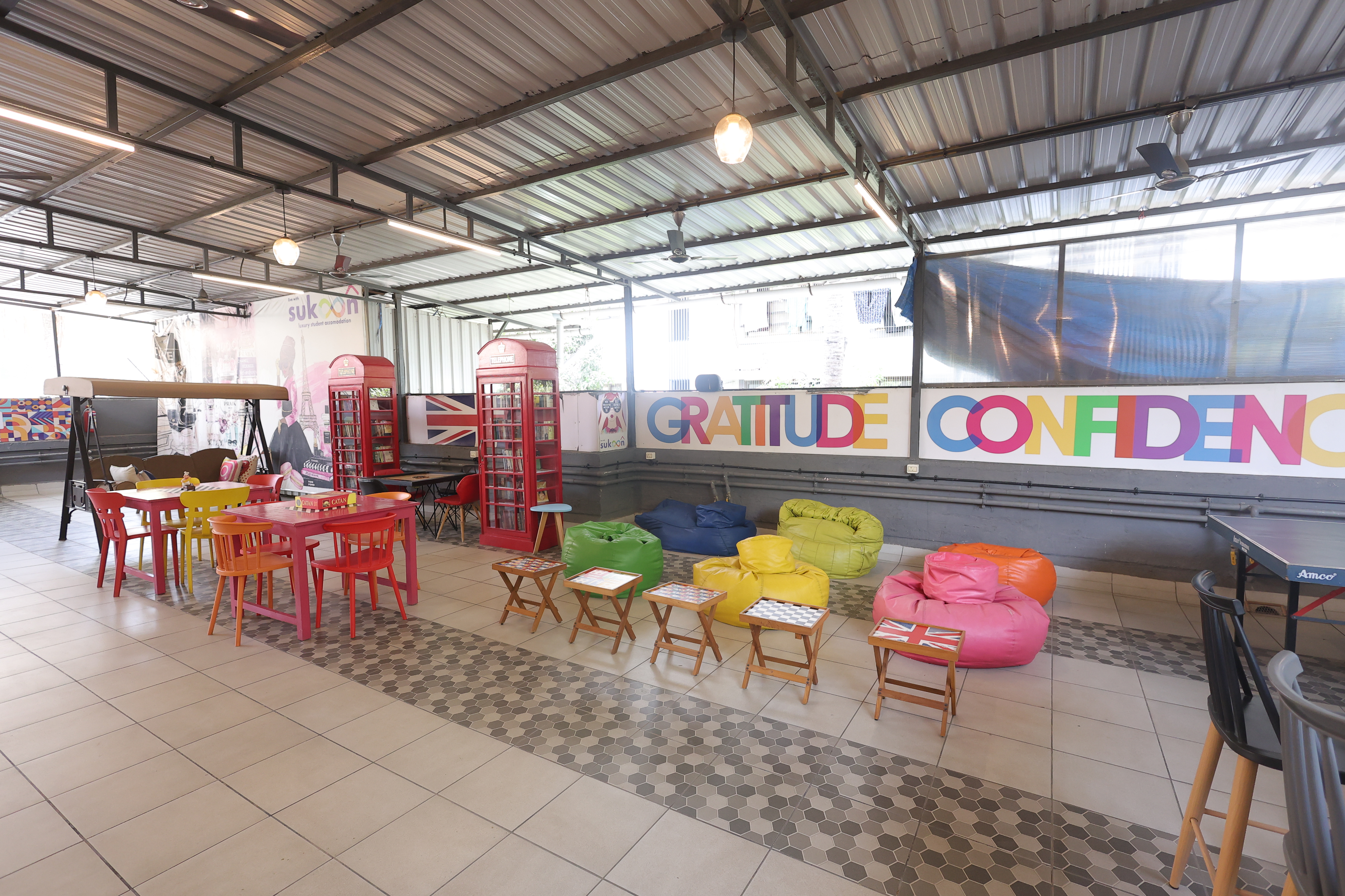 Single sharing room at Sukoon Stays