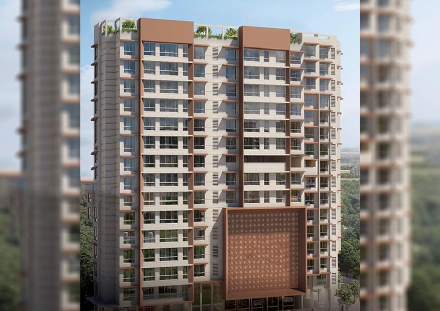 Sukoon Heights apartment tower