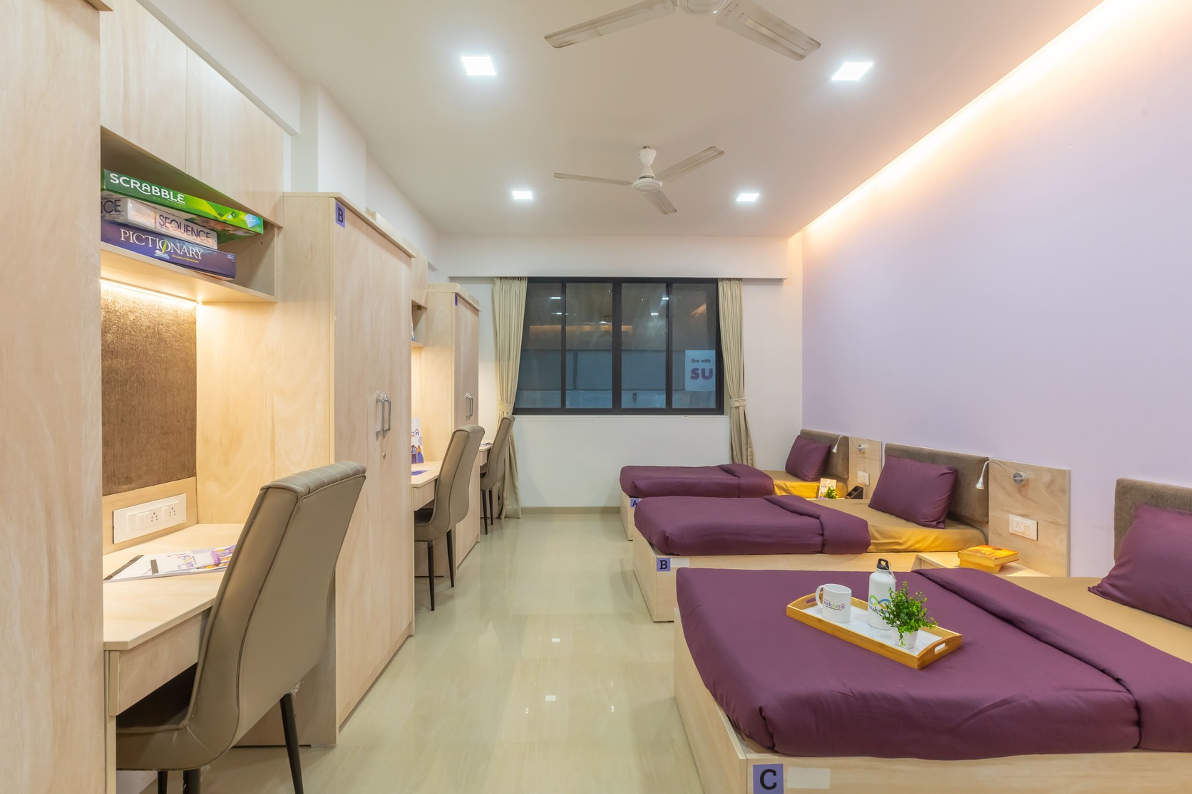 Triple sharing room